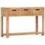 Kraft 110cm Solid Wood Console Table
