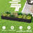 Galvanized Raised Garden Bed, 8' x 3' x 1' Metal Planter Box, for Growing Vegetables, Flowers, Herbs, Succulents, Black