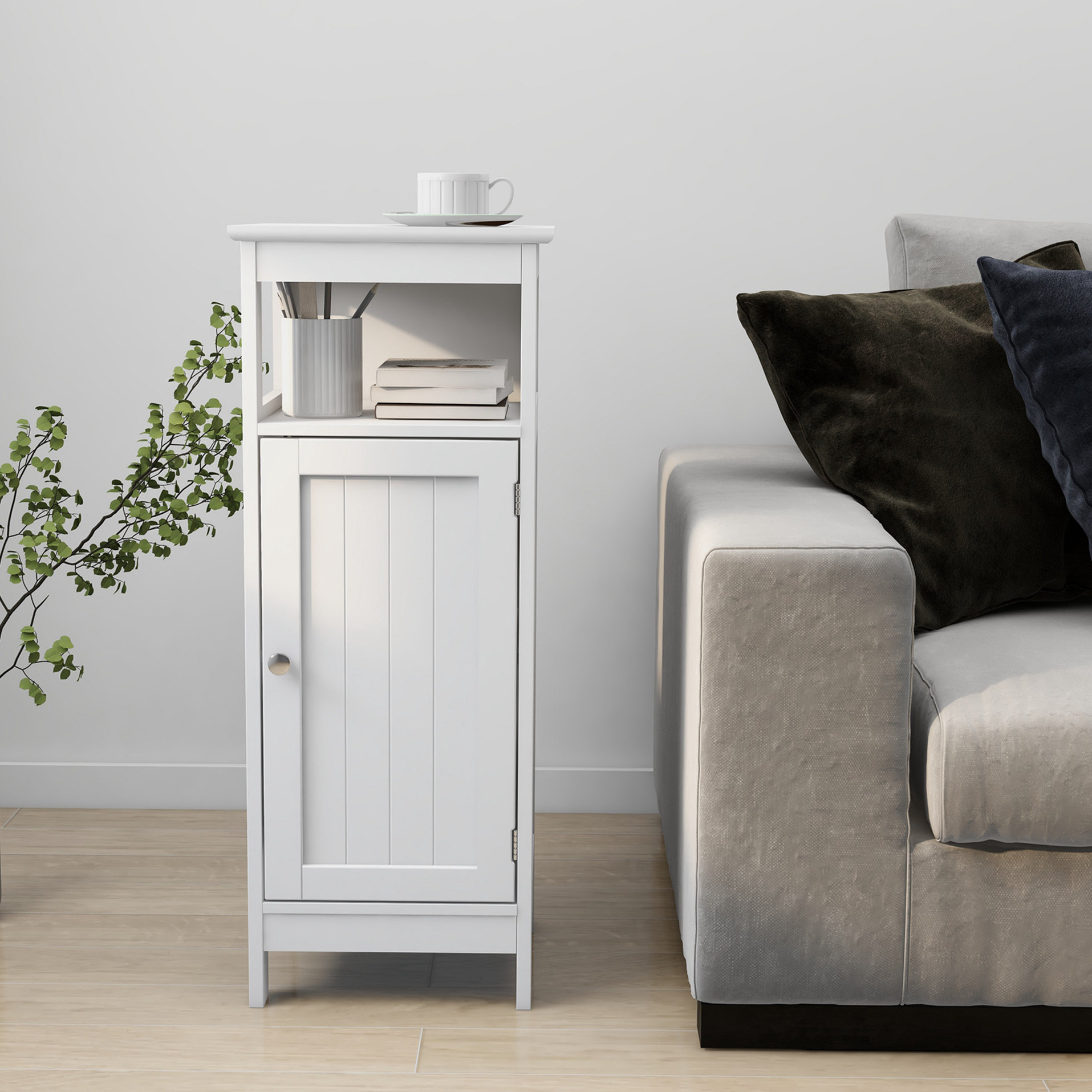 Lark Manor™ Bathroom single door cabinet | Wayfair