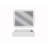 Juniper 24" Solid Surface Wall Mount Modern Minimalist Bathroom Sink and LED Mirror Set-82218251