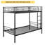 Twin Over Twin Metal Bunk Bed-258684911