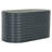 Marazi vidaXL Garden Raised Bed Galvanized Steel, Garden Planter for Flowers and Planters, Raised Flower Bed, Weather-resistant-827342804