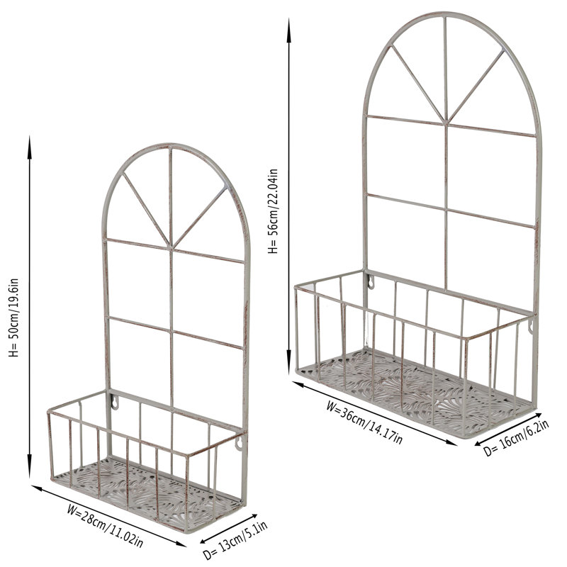 Daishiro Metal Wall Planter