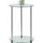 Beckett Glass End Table with Shelf-20718557