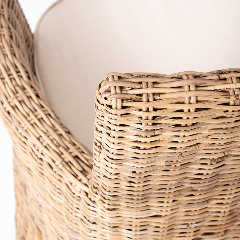 Chaise de patio avec coussin Waitsburg