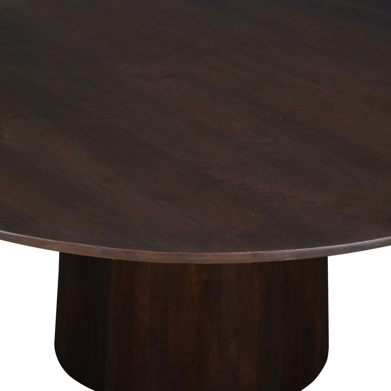 Eudia Round Solid Wood Dining Table