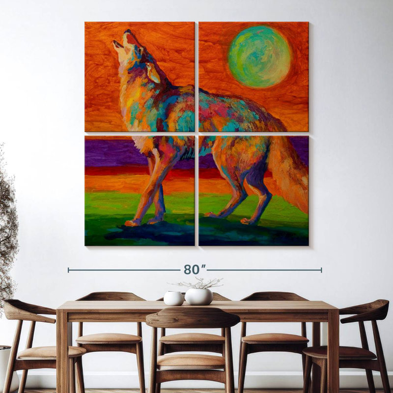 Brampt Howl, 74'' H x 74'' W
