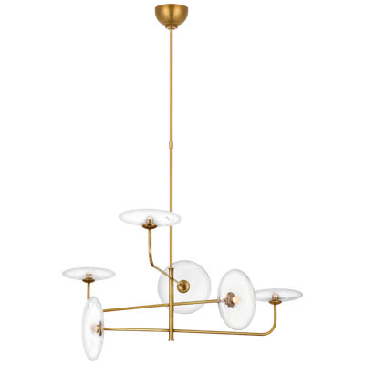 Ian K. Fowler Calvino Large Arched Chandelier