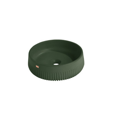 Papua Circular Concrete Vessel Sink