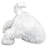 Highland Terrier Digging Dog Figurine