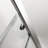 Shower Door 60" W x 72"H Single Sliding Bypass Shower Enclosure, 1/4 in. (6mm), Chrome