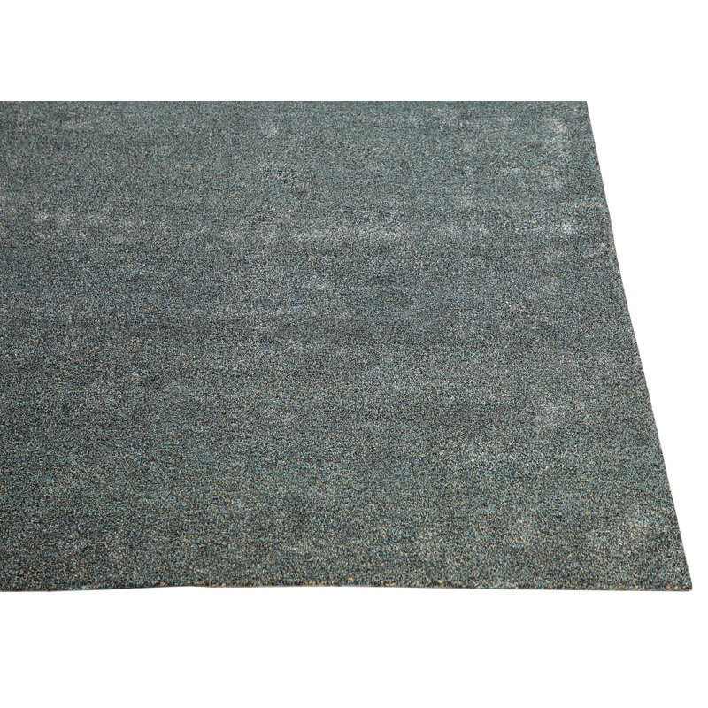 Tapis de zone gris touffeté à la main Lipford, Rectangle 2 pi 2 po x 3 pi 7 po