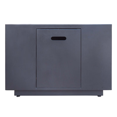 Square Iron Fire Pit-50 000 Btu