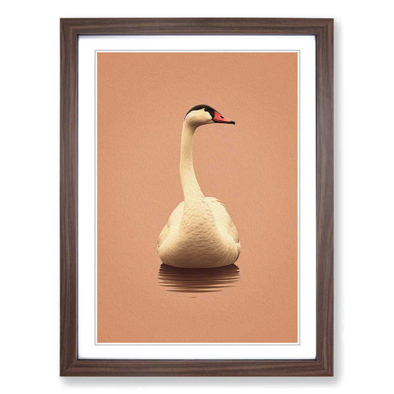 Goose Minimalism No.2 - Framed Print