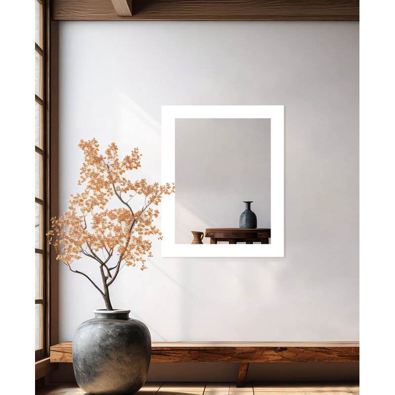 Maci Eileen Mirror, 33" x 46", Gloss White