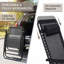 2 chaises longues pliantes, noir-768097863