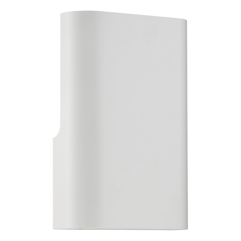 Silesia Flush Mounted Sconce, White