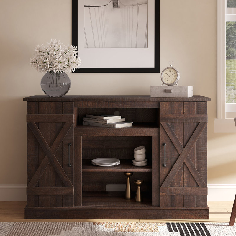 Pennsville 47" W TV Stand Media Console, Espresso
