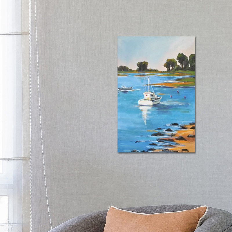Low Tide by Allayn Stevens - Wrapped Canvas Gallery-Wrapped Canvas Giclée, 66.04 cm H x 45.72 cm W x 3.175 cm D