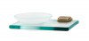 Geometric Soap Dish, Polished Antique