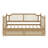 Traditional Style Rattan Daybed With 2 Drawers-1843108499