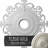 Endurathane Orleans Ceiling Medallion, 38 3/8"OD x 6 5/8"ID x 2 7/8"P (Fits Canopies up to 8 1/4"), Hand-Painted Flash Gold Finish-28582868