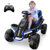 ARBELI 24V 4WD Powered Ride on ATV Car for Big Kids, Ride on Toys with 4 Wheels, 800W Powerful Motors, Remote Control, Shock Absorbers-Pink