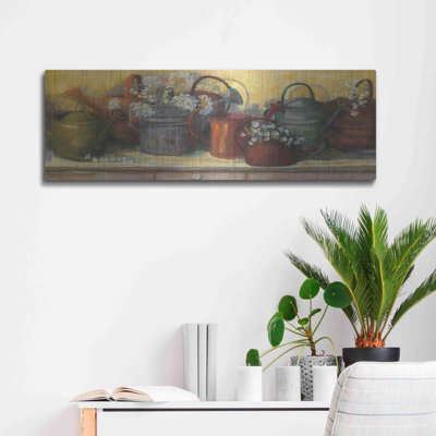" Watering Cans " by Carol Rowan