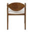 Chaise de salle à manger Augusta en loupe