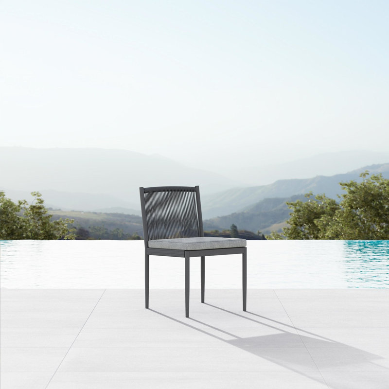 Catalina Side Chair with Cushion, Sand