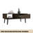 Coffee Table, One Open Shelf, One Drawer, Dark Walnut
