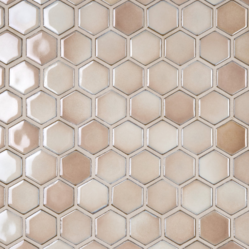 Carreau de mosaïque en porcelaine Merola, Truffe