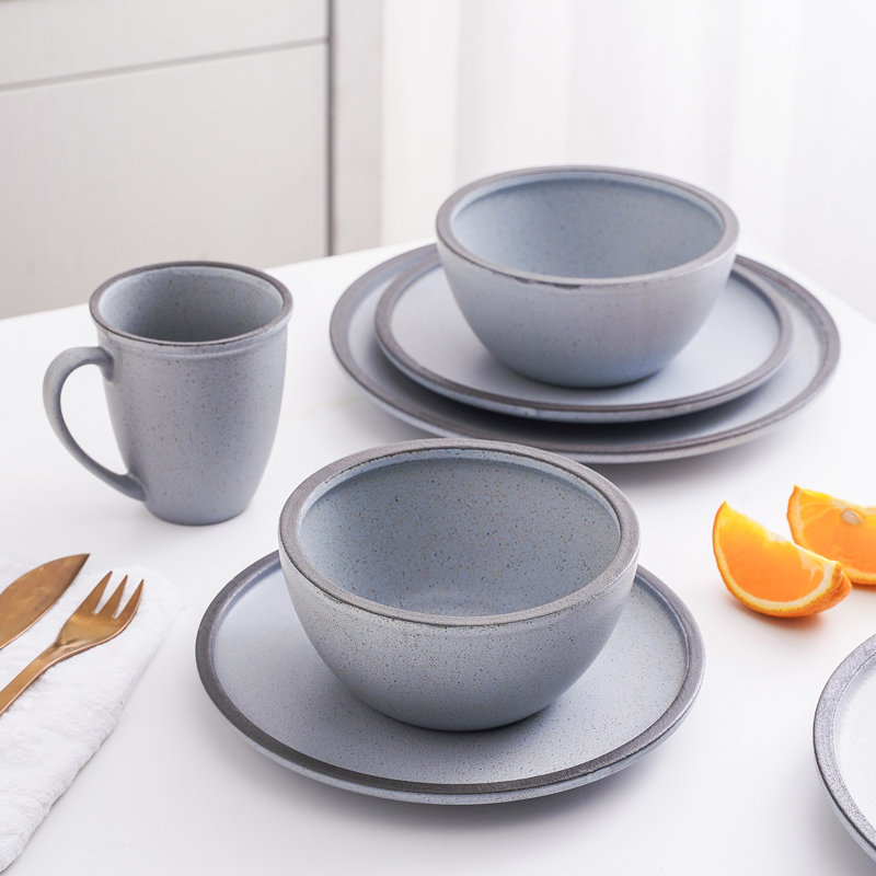 Stone Lain Tina 32-Piece Dinnerware Set Stoneware