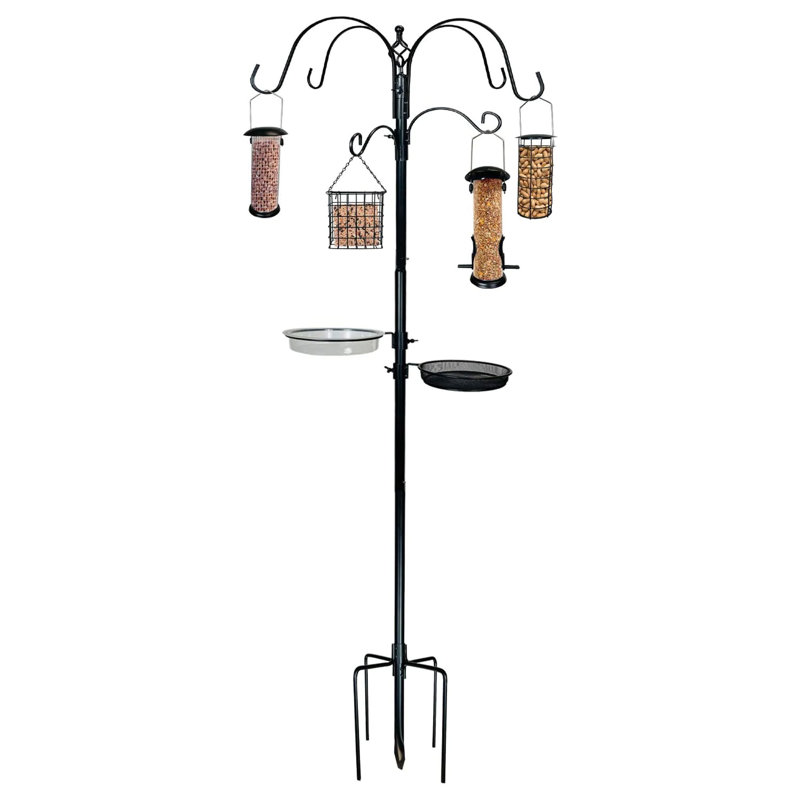 Metal Freestanding Feeding Station