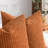 Soft Chenille Stripes Solid Cushion Cover Cozy Neutral Farmhouse Pillow Covers-111961574-125368471