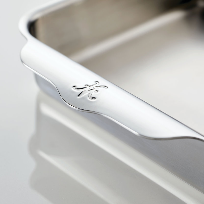 Hestan 8" x 8" Stainless Steel Square Baking Pan with Handles