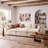 6-Piece Velvet Modular Sectional-1580123834