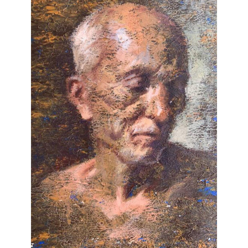 Douleurs intérieures | Acrylique sur papier | Par Abhijeet Patole