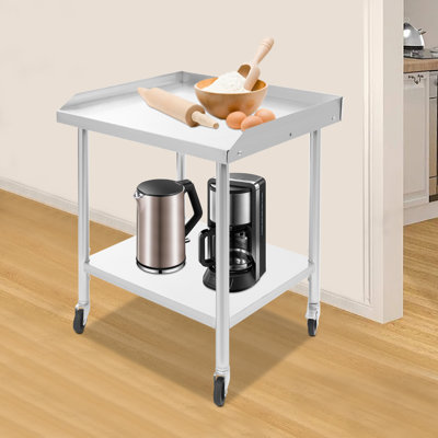 2-Tier Stainless Steel Work Table