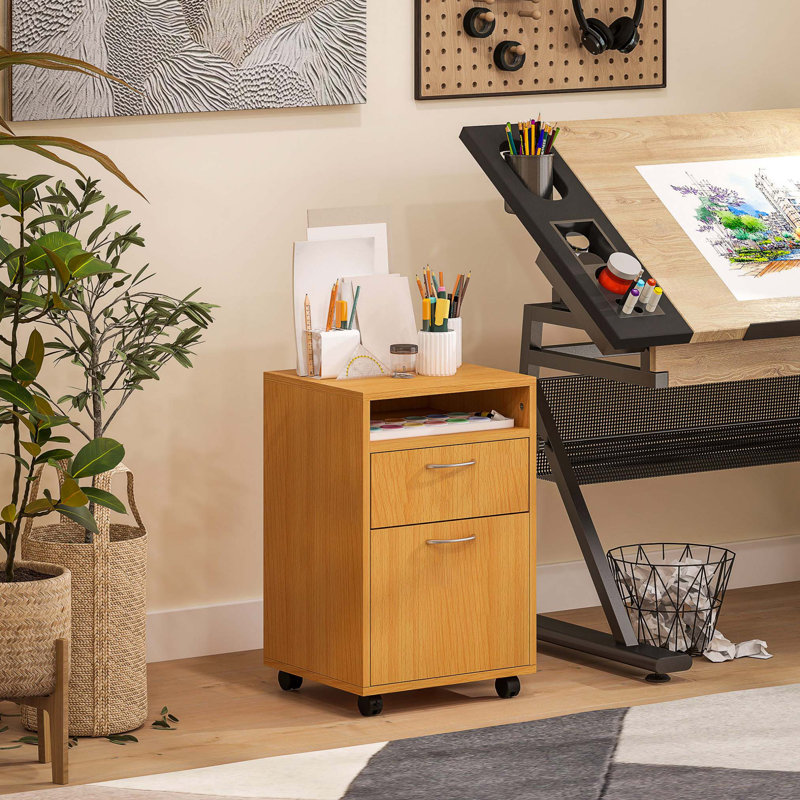 Danby 40cm Wide 1 -Drawer File Cabinet, Brown