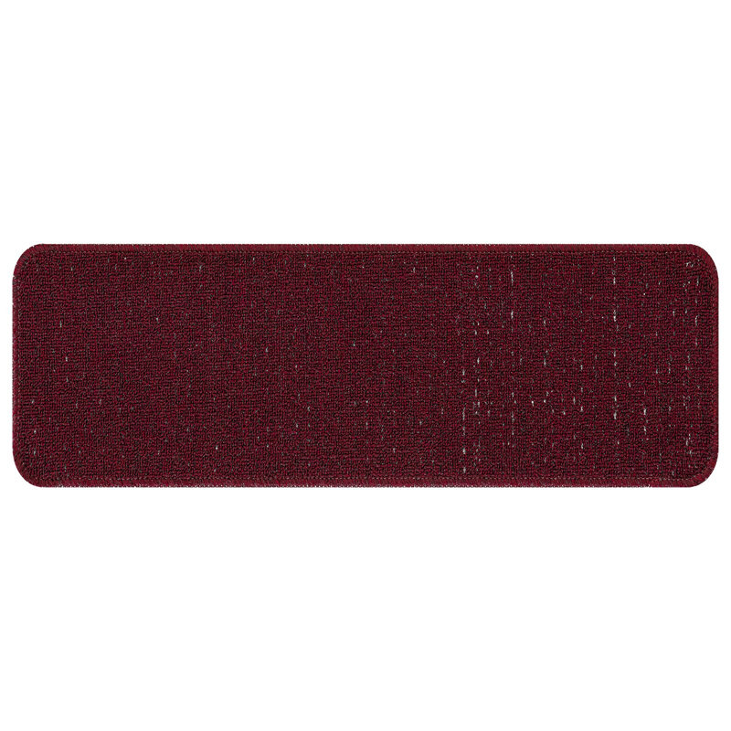 Stair Tread, Burgundy, Rectangular 60 x 25 cm