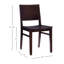 Chaise d'appoint en bois massif Arieli-1290061907