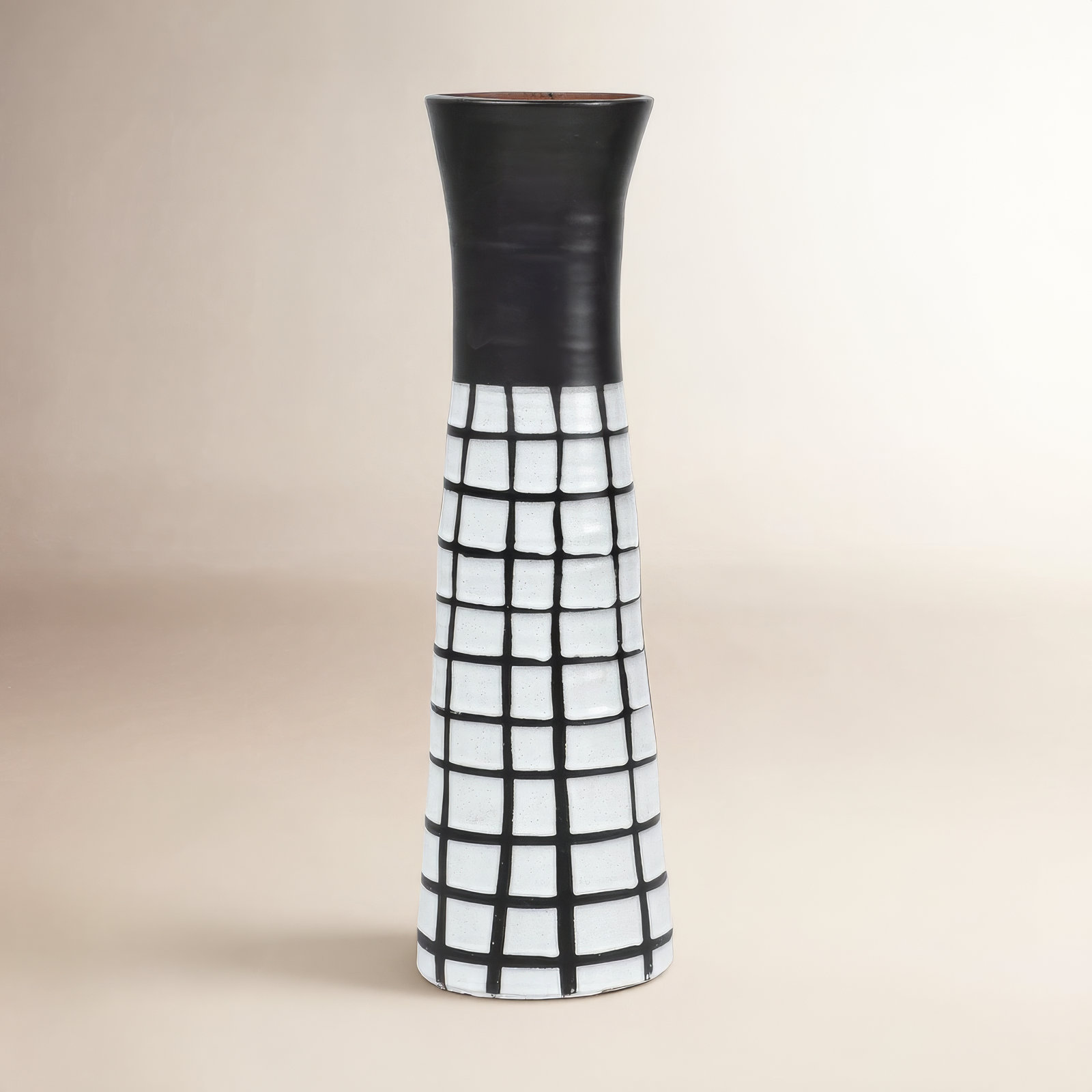 Charmaine Ceramic Table Vase, 24" H x 8" W x 8" D