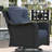  6 Piece Wicker Outdoor Furniture Set with 6-inch Comfy Cushions, High Back Patio Furniture Set with Swivel Rocking Chairs and Side Table-146734444-146734451