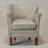 26'' W Small Top-Grain Genuine Leather Upholstered Armchair-899540214