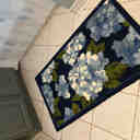 Plow & Hearth Hydrangeas Hand-Hooked Blue Area Rug & Reviews | Wayfair