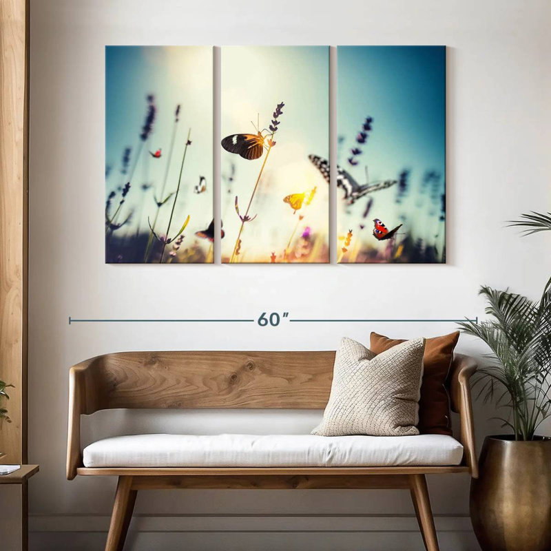 Brampt Butterfly Garden, 32" H x 50" W