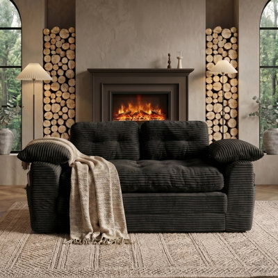 2-In-1 Folding Convertible Sofa Bed, Pull Out Loveseat Sleeper Floor Couch With Pillows For Indoor Living Room Bedroom