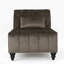 Tufted Chaise Lounge With Birch Leg-537648306