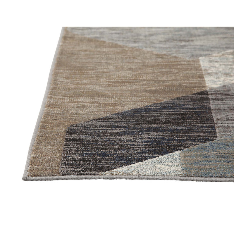 Tapis rectangulaire rectangulaire 7,83 pi x 10,08 pi Jessicalee